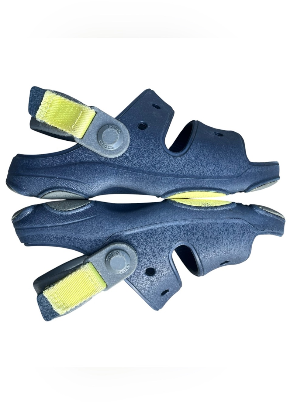 Crocs Classic All-Terrain Sandals Size C11, Navy Blue